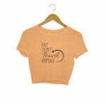 Eat Sleep Travel Repeat Women's Crop Top