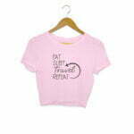 Eat Sleep Travel Repeat Women's Crop Top