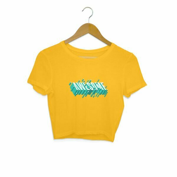 Awesome Women's Crop Top