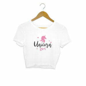 Unicorn Girl Women's Crop Top
