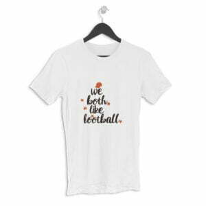Football Love Men's Round Neck Half Sleeve T-shirt