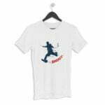Football Shoot Men's Round Neck Half Sleeve T-shirt