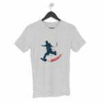 Football Shoot Men's Round Neck Half Sleeve T-shirt