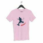 Football Shoot Men's Round Neck Half Sleeve T-shirt