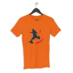 Football Shoot Men's Round Neck Half Sleeve T-shirt