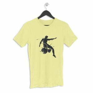 Football Sprint Men's Round Neck Half Sleeve T-shirt