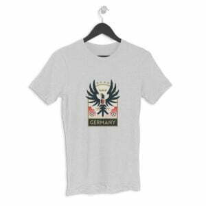 Germany Football Men's Round Neck Half Sleeve T-shirt