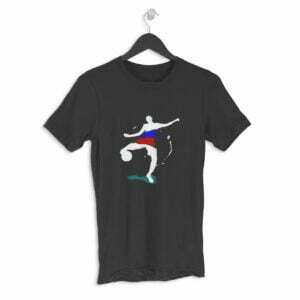 France Football Men's Round Neck Half Sleeve T-shirt