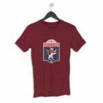 England Football Men's Round Neck Half Sleeve T-shirt