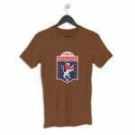 England Football Men's Round Neck Half Sleeve T-shirt