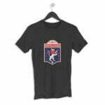 England Football Men's Round Neck Half Sleeve T-shirt