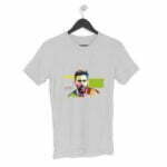 Lionel Messi Footballer Men's Round Neck Half Sleeve T-shirt