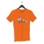 Dad Love Men's Round Neck Half Sleeve T-shirt its clover