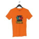 World Best Dad Men's Round Neck Half Sleeve T-shirt its clover