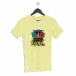 World Best Dad Men's Round Neck Half Sleeve T-shirt its clover