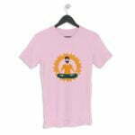 Yoga Men's Round Neck Half Sleeve T-shirt its clover