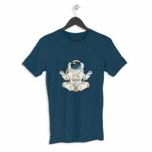 Yoga Space Men's Round Neck Half Sleeve T-shirt its clover