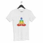 Yoga Mantra Men's Round Neck Half Sleeve T-shirt its clover