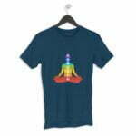 Yoga Mantra Men's Round Neck Half Sleeve T-shirt its clover