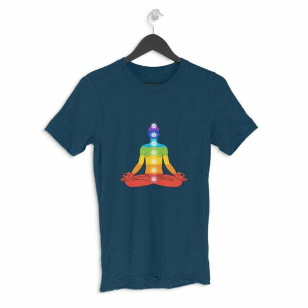 Yoga Mantra Men's Round Neck Half Sleeve T-shirt its clover