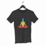 Yoga Mantra Men's Round Neck Half Sleeve T-shirt its clover