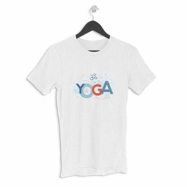 Yoga Om Men's Round Neck Half Sleeve T-shirt its clover