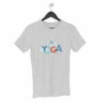 Yoga Om Men's Round Neck Half Sleeve T-shirt its clover