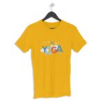Yoga Om Men's Round Neck Half Sleeve T-shirt its clover