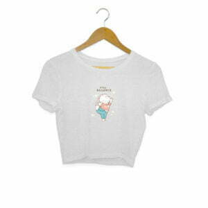 Yoga Balance Women's Crop Top its clover