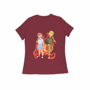 Brother Sister Women's Round Neck T-shirt its clover