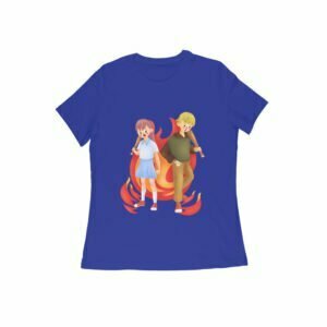Brother Sister Women's Round Neck T-shirt its clover
