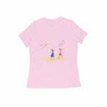Kites Lover Women's Round Neck T-shirt its clover