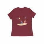 Kites Lover Women's Round Neck T-shirt its clover