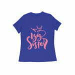 Big Sister Women's Round Neck T-shirt its clover