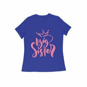 Big Sister Women's Round Neck T-shirt its clover