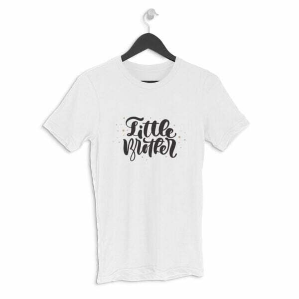 Little Brother Men's Round Neck Half Sleeve T-shirt its clover