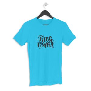 Little Brother Men's Round Neck Half Sleeve T-shirt its clover