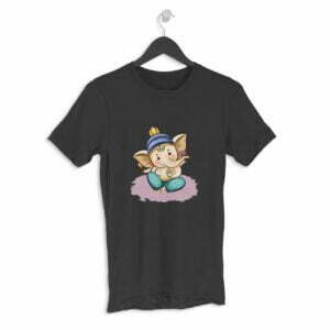 Cute Ganesha God Men's Round Neck Half Sleeve T-shirt