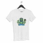 Ganesha Music Style Men's Round Neck Half Sleeve T-shirt its clover
