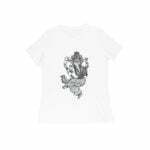 Ganesha Power Women's Round Neck T-shirt its clover