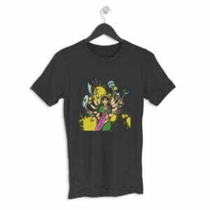 Maa Durga Men's Round Neck Half Sleeve T-shirt its clover