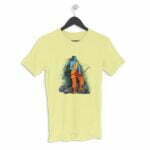 Shree Ram Men's Round Neck Half Sleeve T-shirt its clover