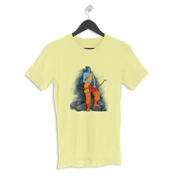Shree Ram Men's Round Neck Half Sleeve T-shirt its clover