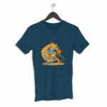 Shree Ram Dussehra Men's Round Neck Half Sleeve T-shirt its clover
