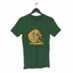 Shree Ram Dussehra Men's Round Neck Half Sleeve T-shirt its clover