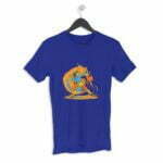Shree Ram Dussehra Men's Round Neck Half Sleeve T-shirt its clover