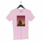 Navratri Durga Maa Men's Round Neck Half Sleeve T-shirt its clover