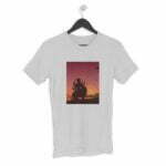 Navratri Durga Maa Men's Round Neck Half Sleeve T-shirt its clover