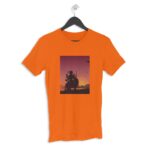 Navratri Durga Maa Men's Round Neck Half Sleeve T-shirt its clover
