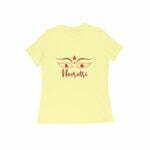 Navratri Women's Round Neck T-shirt its clover